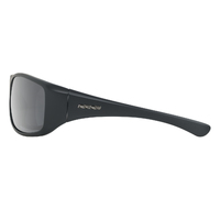 Dirty Dog Icicle 53541 Satin Black / Grey Polarised Lenses