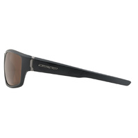 Dirty Dog Knox 53614 Satin Black / Brown Polarised Lenses