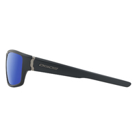 Dirty Dog Knox 53682 Satin Black / Blue Mirror Polarised Lenses