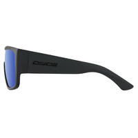 Dirty Dog Tank 53816 Satin Black / Blue Mirror Polarised Lenses
