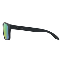 Dirty Dog Electrode 53835 Satin Black / Green Mirror Polarised Lenses
