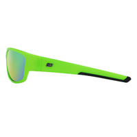 Dirty Dog Chain Sport 58071 Fluro Green / Green Fusion Mirror Polarised Lenses