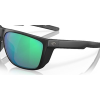 Costa Del Mar Ferg XL 6S9012 901202-62 Matte Black / Green Mirror Polarised Lenses