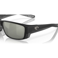 Costa Del Mar Tuna Alley Pro 6S9105 910504-60 Matte Black / Grey Silver Mirror Polarised Lenses
