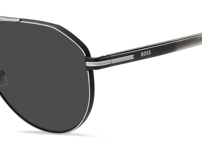 Hugo Boss BOSS 1747/S 84J IR 60 Palladium Black / Grey Lenses