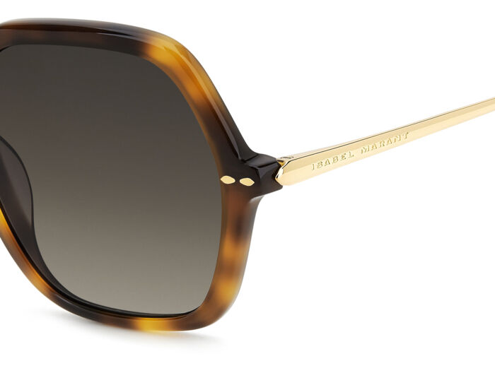 Isabel Marant IM 0206/G/S 2IK HA 56 Havana Gold / Brown Gradient Lenses
