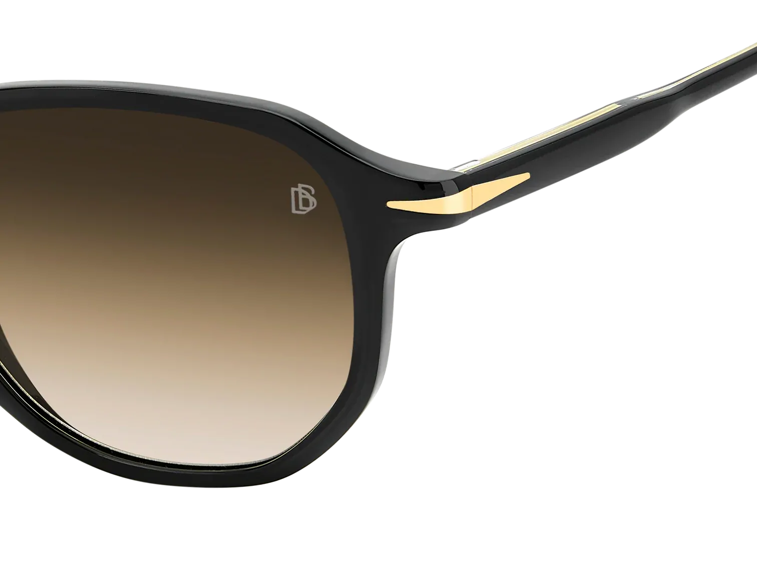 David Beckham DB 1140/S 807 N4 50 Black / Brown Brick Gradient Lenses