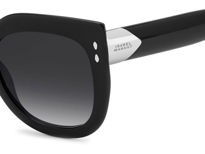 Isabel Marant IM 0227/S BSC 9O 53 Black Silver / Dark Grey Gradient Lenses