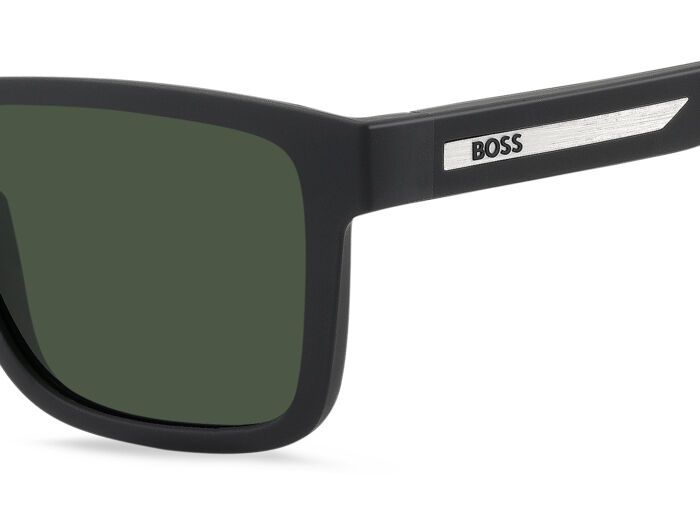 Hugo Boss BOSS 1907/S 807 QT 56 Black / Green Lenses