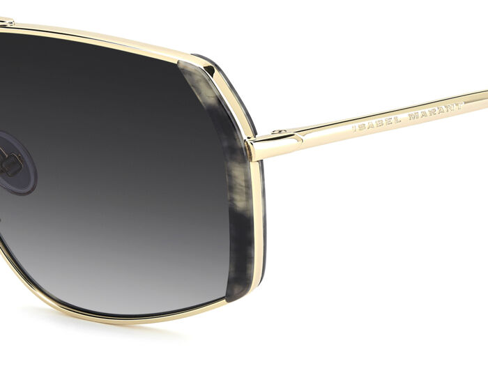 Isabel Marant IM 0261/S 8GX 9O 60 Grey Horn Gold / Dark Grey Gradient Lenses