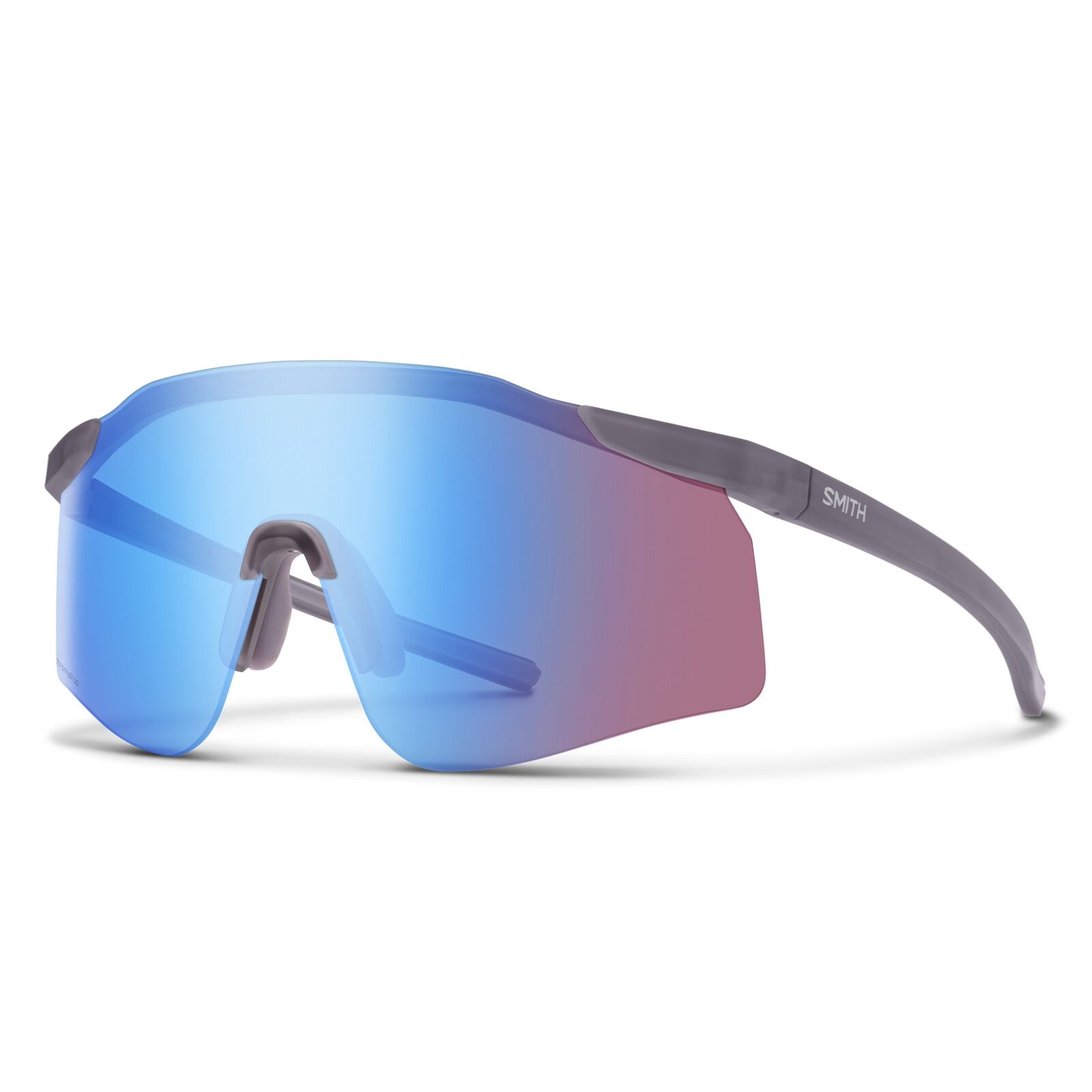 Smith Defy 4QI G0 99 Matte Meteorite Crystal / Low Light Rose Blue Mirror Chromapop Lenses
