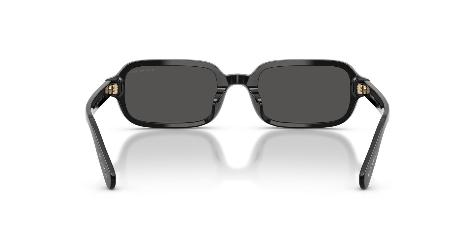 Coach CFU11 HC8465U 500287-51 Black / Grey Solid Lenses