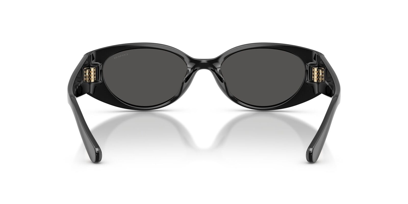 Coach CFU06 HC8462U 500287-54 Black / Grey Solid Lenses