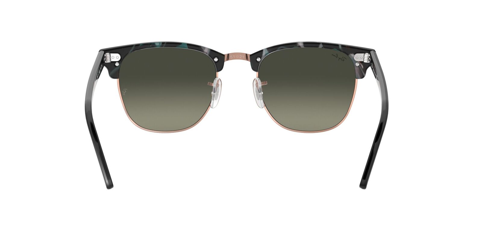 CLUBMASTER MARBLE Sunglasses in Blue and Light Grey - RB3016