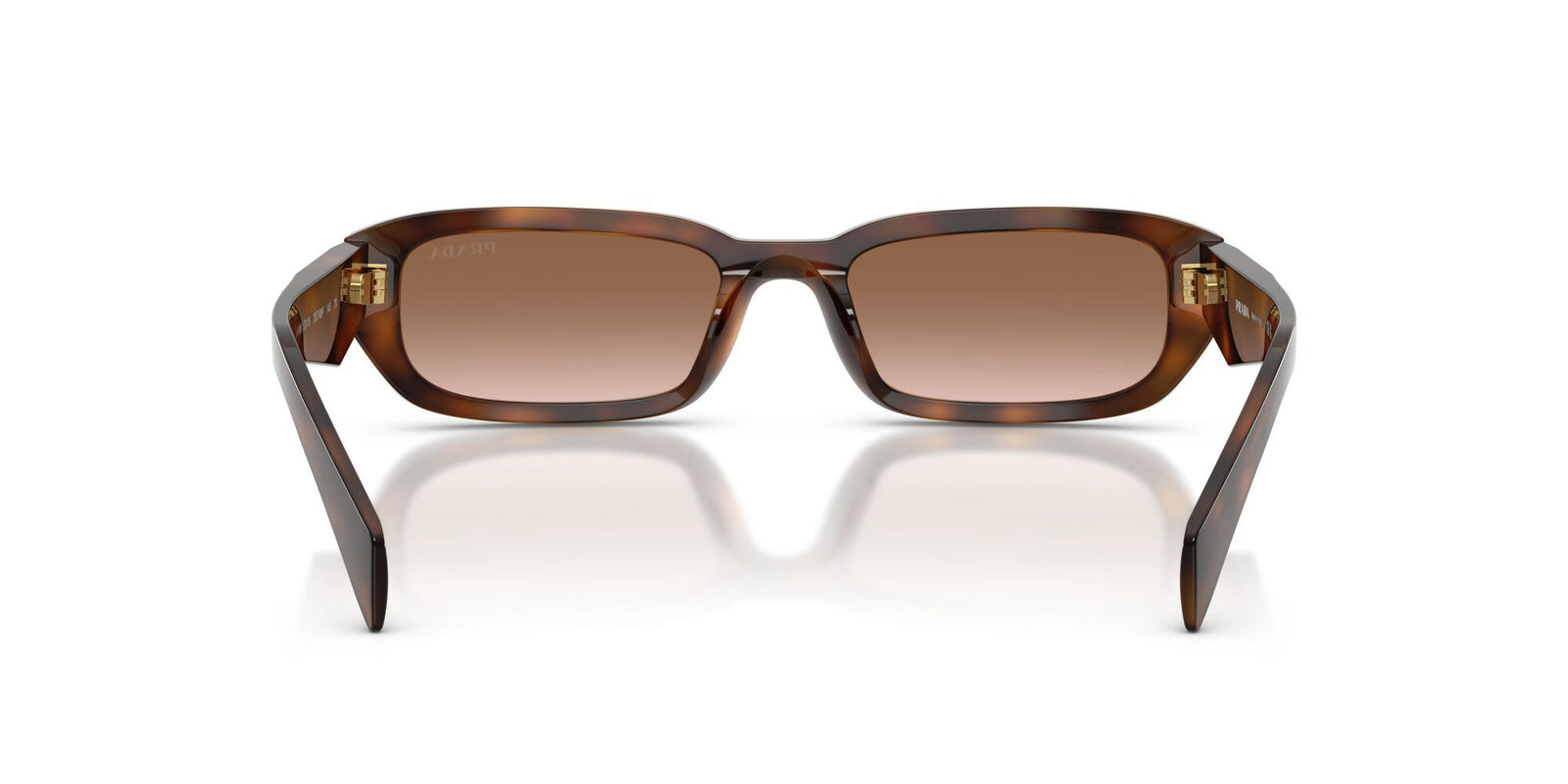 Prada PRB06S 20D90P-53 Juniper Tortoise / Brown Gradient Lenses