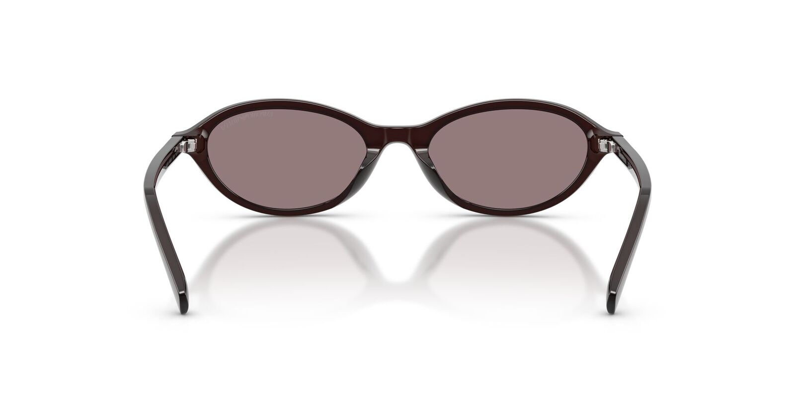 Emporio Armani EA4281U 64547N-52 Shiny Opal Brown / Dark Purple Lenses