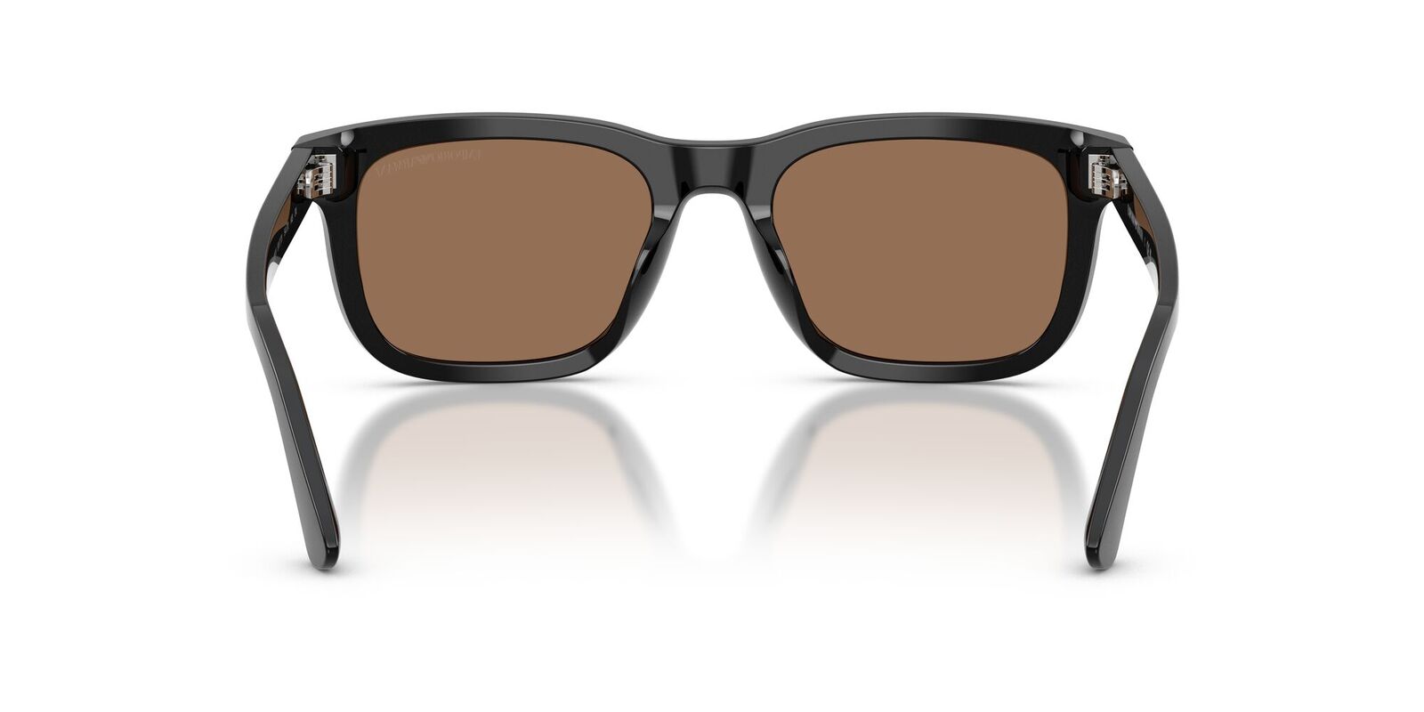 Emporio Armani EA4282U 501773-54 Shiny Black / Dark Brown Lenses
