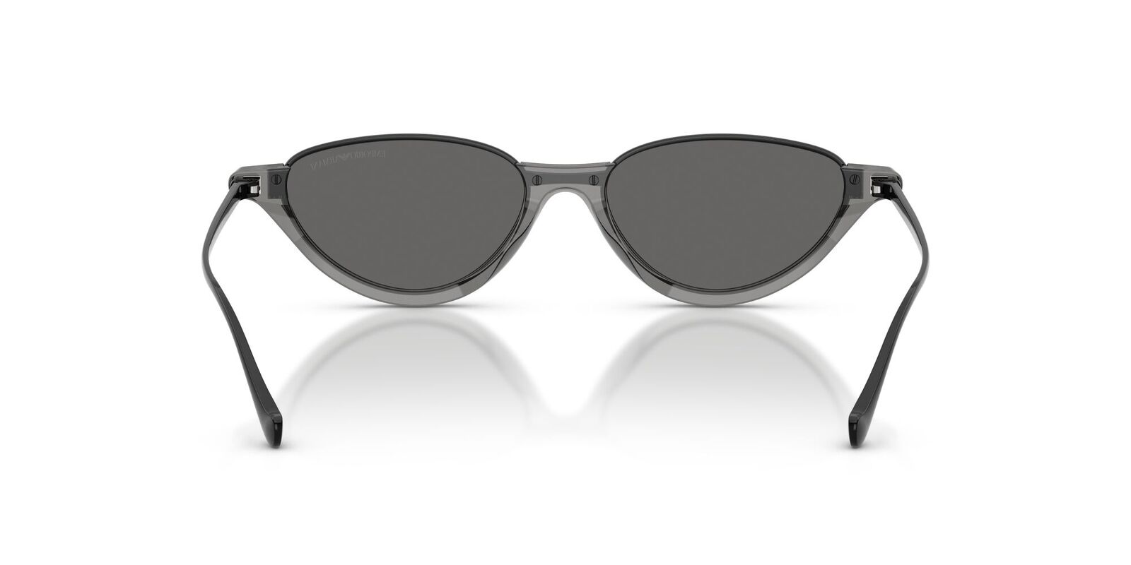 Emporio Armani EA4288U 650187-54 Shiny Transparent Grey / Grey Lenses