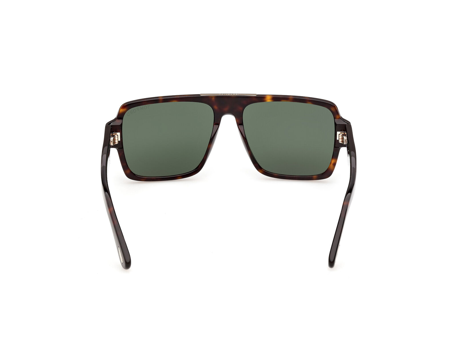Tom Ford Sean-02 FT1408 52N Dark Havana / Green Lenses