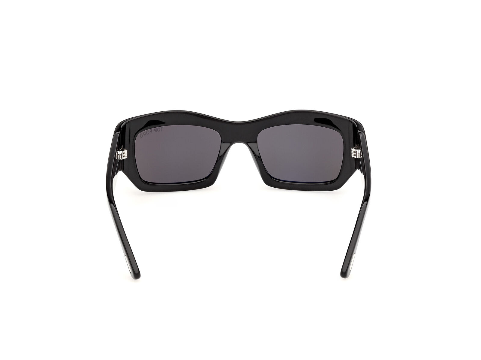 Tom Ford Olga-02 FT1414 01A Shiny Black / Smoke Lenses