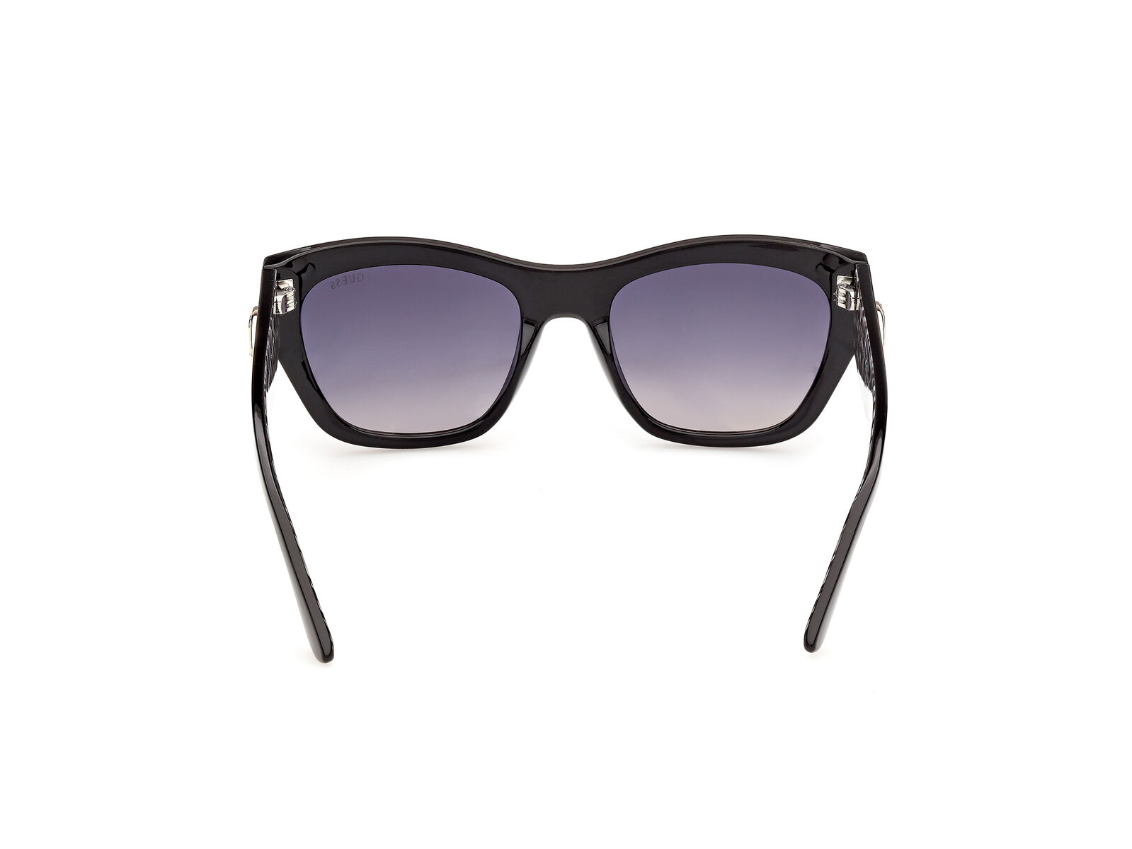 Guess GU00363 01B Shiny Black  / Smoke Gradient Lenses