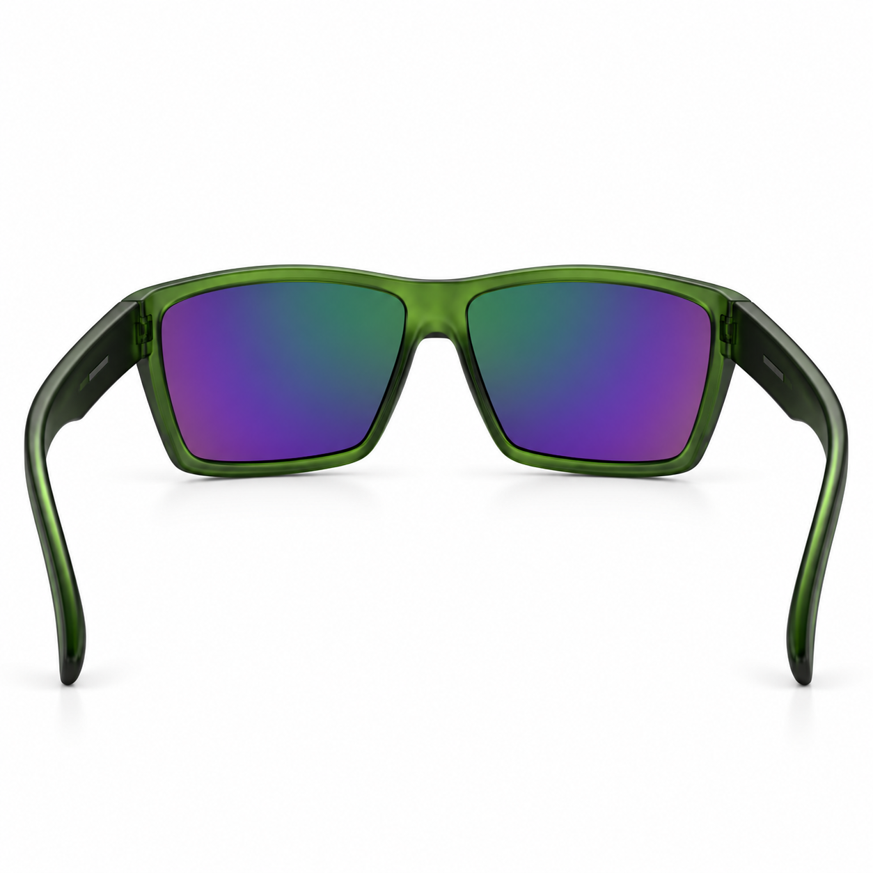 Urban Zoo Hoodlum C18 Matte Black w Crystal Green / Ice Blue Revo Lenses