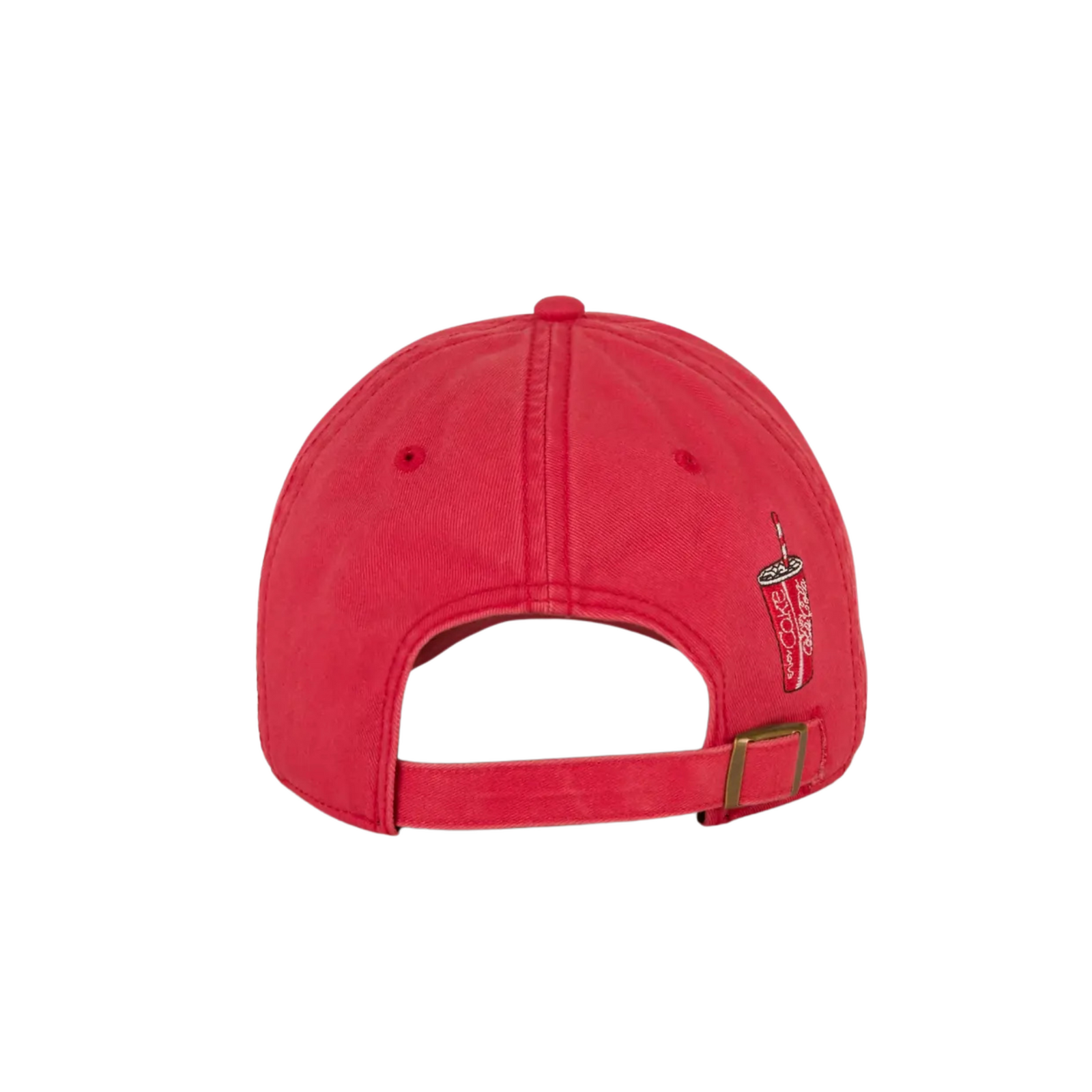 Gilroy Co. Coca-Cola Ballpark Dad Hat Cheers Heavy Wash Red OSFM