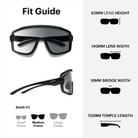 Smith Wildcat 003 2W 99 Matte Black / Clear to Grey Chromapop Photochromic Lenses