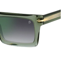 David Beckham DB 7126/S 1ED NU 51 Green / Grey Gradient Green Mirror Lenses
