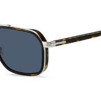 Hugo Boss BOSS 1724/S 9G0 KU 55 Havana Palladium / Blue Avio Lenses