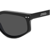 Isabel Marant IM 0194/S 807 IR 59 Black / Grey Lenses
