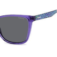 Polaroid Kids PLD 8062/S B3V M9 48 Violet / Grey Polarised Lenses