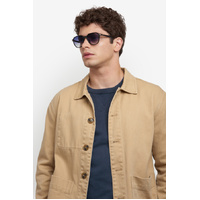 Carrera 342/S 2M2 08 53 Black Gold / Dark Blue Gradient Lenses