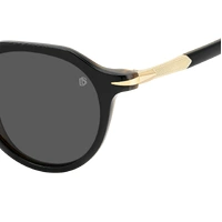 David Beckham DB 1171/S PPO 2K 50 Striped Black Beige / Grey Lenses