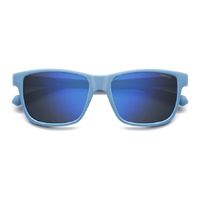 Polaroid Kids PLD 8067/S VGL 5X 49 Matte Blue Azure / Blue Mirror Polarised Lenses