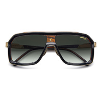 Carrera CA 1053/S/TI 37N 9K 60 Black Horn / Green Gradient Lenses