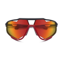 Carrera Ducati CARDUC 055/S BLX UZ 76 Matte Black Red / Red Mirror Lenses