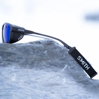 Smith Embark 01T QG 58 Matte Black / Blue Mirror Polarised Chromapop Lenses