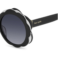 Kate Spade VIVI 2/G/S P56 9O 54 Black White Black / Dark Grey Gradient Lenses