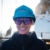 Smith Bobcat 003 G0 99 Matte Black / Low Light Rose Blue Mirror Chromapop Lenses