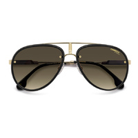 Carrera Glory RHL 86 58 Gold Black / Black Brown Green Gradient Lenses