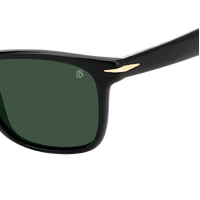 David Beckham DB 1197/S 807 QT 54 Black / Green Lenses