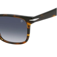 David Beckham DB 1197/S WR9 08 54 Brown Havana / Dark Blue Gradient Lenses