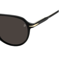 David Beckham DB 1200/S 807 IR 55 Black / Grey Lenses