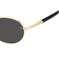 David Beckham DB 1196/S RHL IR 52 Gold Black / Grey Lenses