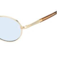 David Beckham DB 1196/S T5U QZ 52 Gold Brown Horn / Azure Photochromic Lenses