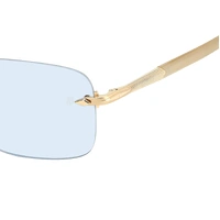 David Beckham DB 1195/S IDA QZ 57 Gold Beige Horn / Azure Photochromic Lenses