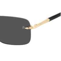 David Beckham DB 1195/S RHL IR 57 Gold Black / Grey Lenses