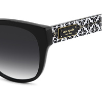 Kate Spade NINNA 2/S 807 9O 55 Black / Dark Grey Gradient Lenses