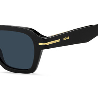 Hugo Boss BOSS 1853/S 807 KU 49 Black / Blue Avio Lenses